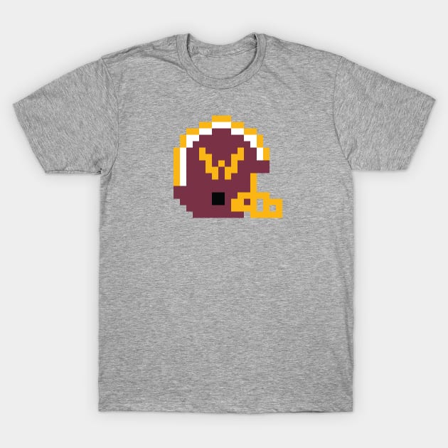 8 Bit Washington Commanders Helmet T-Shirt by N8I